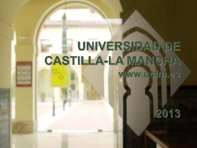 UNIVERSIDAD DE CASTILLA-LA MANCHA  Relaciones Internacionales THE CASTILLA-LA MANCHA REGION The Community of Castilla-La Mancha extends 79,461 square kilometres, which