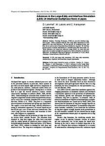 Progress in Computational Fluid Dynamics, Vol. 12, Nos. 2/3, 2012  153