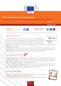 European Union law / Confederations / European Union / European Commissioner for Justice and Consumers
