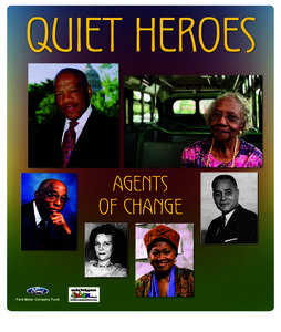 Quiet Heroes agents of change April 2013