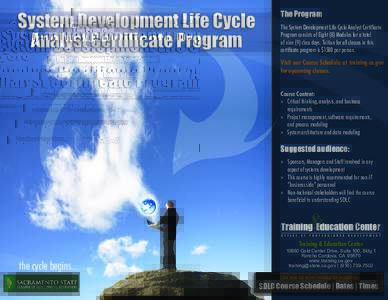 System Development Life Cycle Analyst Program