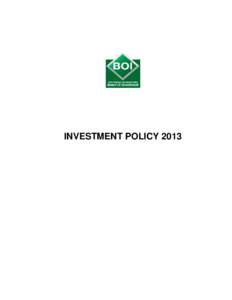 Microsoft Word - INVESTMENT POLICY[removed]