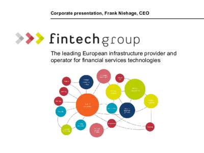FinTech Group Corporate Presentation