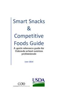 Smart Snacks & Competitive Foods Guide