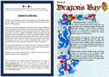 Updated Dragons Bay Newsletter May - June .pub