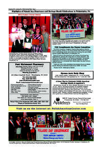 DecemberJanuary 2014, Polish American News - Page 4  Highlights of Pulaski Day Observance and Heritage Month Celebrations in Philadelphia, PA 2013 Pulaski Dinner Dance