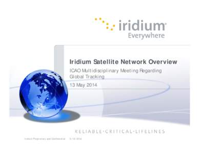 Microsoft PowerPoint - .Iridium Satellite Network Overview_ICAO Global Tracking_05132014.pptx
