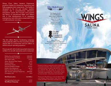 Wings over Salina donor brochure 8.5x11 inside