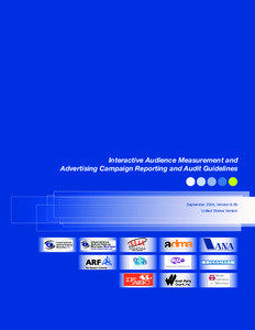 Interactive Audience Measurement and Advertising Campaign Reporting and Audit Guidelines