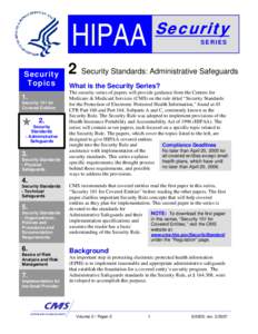 Computer security / Security / Prevention / Data security / Crime prevention / Cryptography / National security / Health Insurance Portability and Accountability Act / Information security / Vulnerability / Security management / Security controls