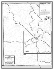 Washington County 2000 Census Tracts t Sta  47