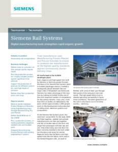 Neuer Superzug für Deutschland: Siemens baut Nachfolger des ICE 3 / New supertrain for Germany: Siemens building successor to ICE 3