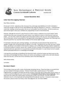 Microsoft Word - Autumn Newsletter 2012.doc