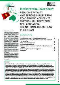 Western Pacific Region  Viet Nam All rights reserved. Publications of the World Health Organization are available on the WHO web site (www.who.int) or can be