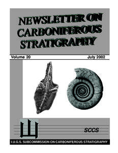 2002 Carboniferous newsletter