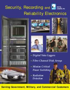 Security, Recording and Reliability Electronics DLI DIGITAL LOGGERS, INC.