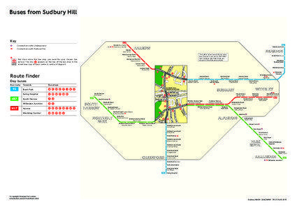 Buses from Sudbury Hill