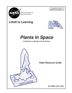Educational Product Educators Grades 5-12 National Aeronautics and Space Administration