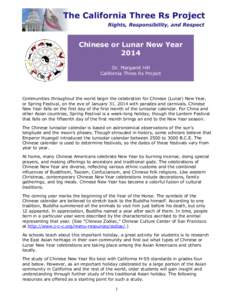 Microsoft Word - Chinese New Year 2014