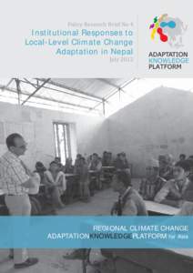 Climate change / Climate change adaptation in Nepal / Environment of Nepal / Adaptation to global warming / Ramechhap District