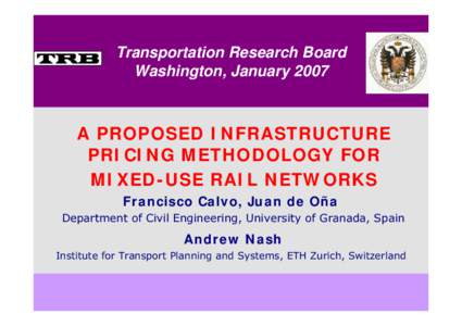 Microsoft PowerPoint - TRB 2007 Francisco Calvo Rec