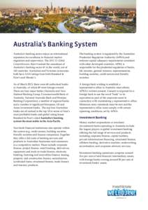 Microsoft Word - Australia s Banking System Fact Sheet[removed]DOCX