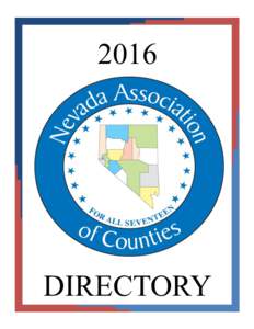 2016  DIRECTORY NEVADA ASSOCIATION OF COUNTIES