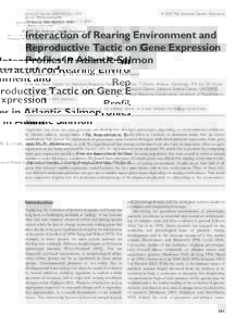 ª 2005 The American Genetic Association  Journal of Heredity 2005:96(3):261–278 doi:jhered/esi030 Advance Access publication January 13, 2005
