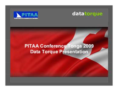 Microsoft PowerPoint - PITAA Data Torque Presentationppt [Compatibility Mode]