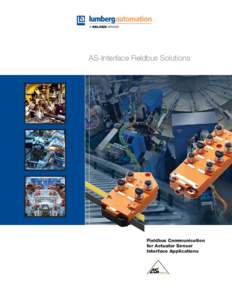 AS-Interface Fieldbus Solutions  Fieldbus Communication for Actuator Sensor Interface Applications