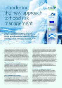 Introducing the new approach to flood risk management  Scottish