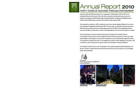 Annual ReportSTATEMENT OF ACTIVITIES FOR THE FISCAL YEAR ENDED JUNE 30, 2010