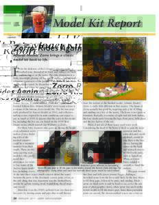 Model Kit Report Keith Pruitt Zorro Rides Again Atlantis Models’ Zorro brings a classic model kit back to life.