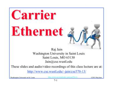 Carrier Ethernet Tutorial