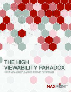 THE VIEWABILITY EQUATION:  THE HIGH HOW TO BALANCE VIEWERS