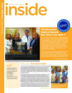 January 2013 | The Epic Issue  inside MOUNT SINAI QUEENS  The Electronic