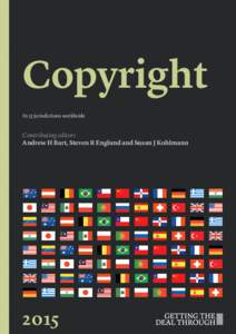 Copyright In 23 jurisdictions worldwide Contributing editors Andrew H Bart, Steven R Englund and Susan J Kohlmann