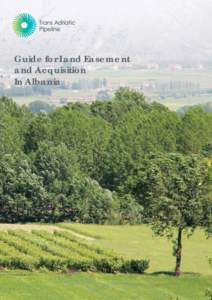 Guide for Land Easement and Acquisition In Albania Project Land