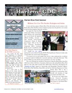 HARLEM COMMUNITY DEVELOPMENT CORPORATION	  JUNE 2010 H arlem C DC HCDC Spring