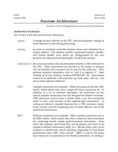 Microsoft Word - 18-Processor-Architectures.doc