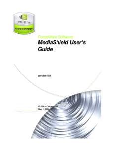 ForceWare Software  MediaShield User’s Guide  Version 5.0