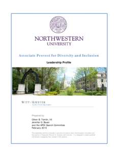 Education policy / Multiculturalism / North Central Association of Colleges and Schools / Northwestern University in Qatar / Inclusion / Diversity / Kellogg School of Management / Multicultural education / Damon A Williams / Education / Northwestern University / Critical pedagogy