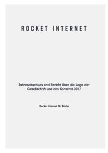 Rocket Internet SE, Berlin Bilanz zum 31. Dezember 2017 Ak t i va EUR