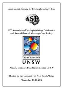 Cognitive science / Mind-body interventions / Physiology / Psychotherapy / Biology / Psychophysiology / University of New South Wales / Biofeedback / Arousal / Neuropsychology / Neuroscience / Association of Commonwealth Universities