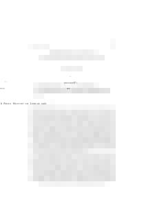 107  Documenta Math. A Brief History of Linear and Mixed-Integer Programming Computation