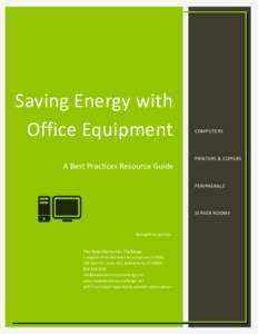 Saving Energy with Office Equipment