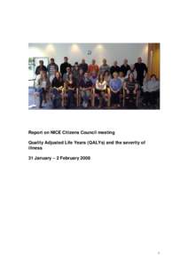 Report on NICE Citizens’ Council meeting, Jan 31-Feb 2