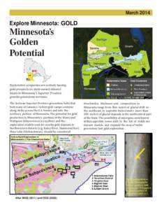 March[removed]Explore Minnesota: GOLD Minnesota’s Golden