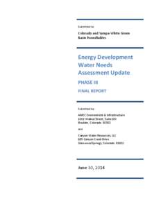 Microsoft Word - Energy Phase III Final Report_20140630.docx