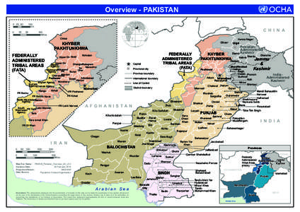 Overview - PAKISTAN C H I N A Chitral KHYBER PAKHTUNKHWA